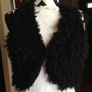 NWT Retail $50.00 Girls Faux Fur Vest, Size Small